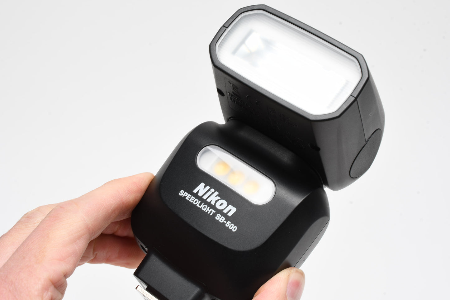 Nikon Speedlite SB-500 Flash, Pouch, Great!