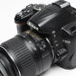 Nikon D3000 DSLR w/Nikkor AFS 18-55mm f3.5-5.6G VR Lens, Batt, Charger, Only 7807 Acts!