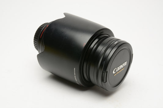 Canon EF 24-70mm f2.8L USM zoom lens, hood, caps, UV+CPL, very sharp, Great!