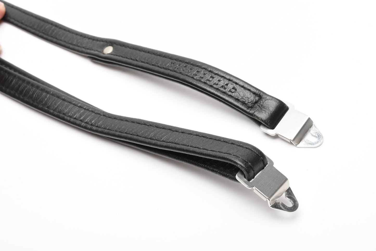 Hasselblad 1/2" wide adjustable neck strap w/metal clips, very clean