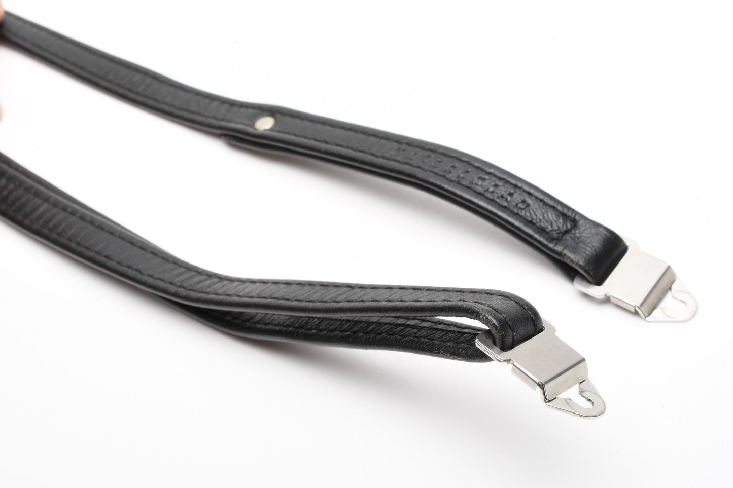Hasselblad 1/2" wide adjustable neck strap w/metal clips, very clean