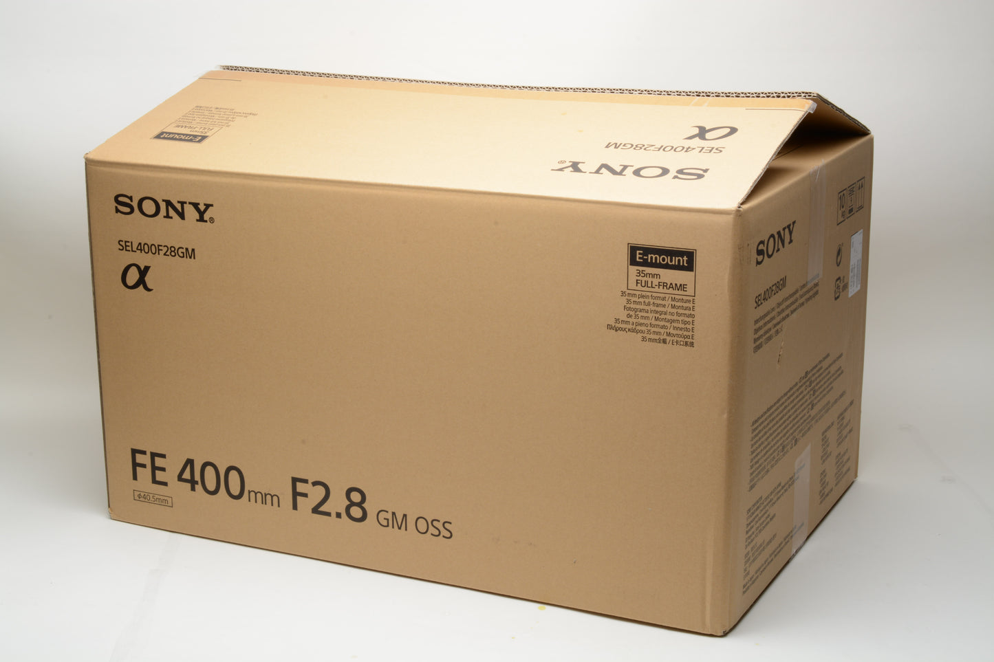 Sony FE 400mm f2.8 GM OSS Lens SEL400F28GM, Mint, Boxed, USA