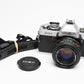 Minolta XG-1 35mm SLR w/ MD 50mm f1.7 Lens, Strap, New Seals, Clean!