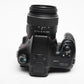 Sony A65 SLT-A65V DSLR Body w/18-55mm zoom, batt, charger, strap, only 6633 acts!