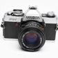 Minolta XG-1 35mm SLR w/ MD 50mm f1.7 Lens, Strap, New Seals, Clean!