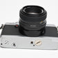 Minolta XG-1 35mm SLR w/ MD 50mm f1.7 Lens, Strap, New Seals, Clean!