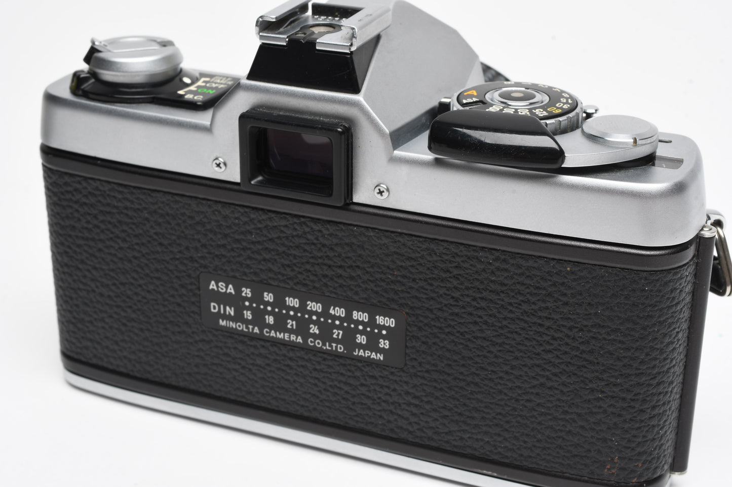 Minolta XG-1 35mm SLR w/ MD 50mm f1.7 Lens, Strap, New Seals, Clean!