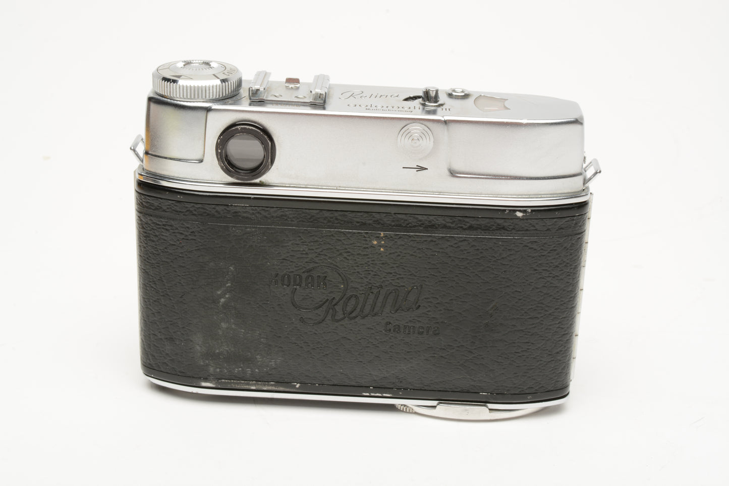 Kodak Retina III 35mm rangefinder w/Xenar 45mm f2.8, Tested, Great, Box