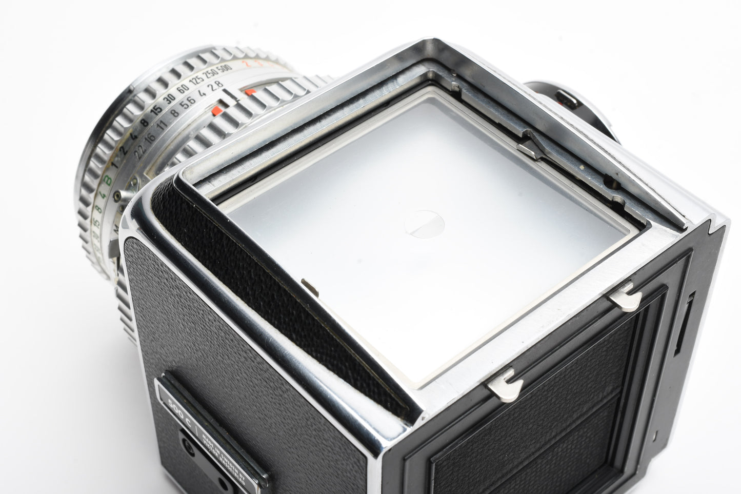 Hasselblad 500C (CM) w/80mm f2.8, WLF, A12 Back, Very clean, tested, accurate!!