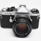 Pentax ME Super SLR w/ Pentax-M 50mm f2 Lens, Strap, New Seals, Nice!