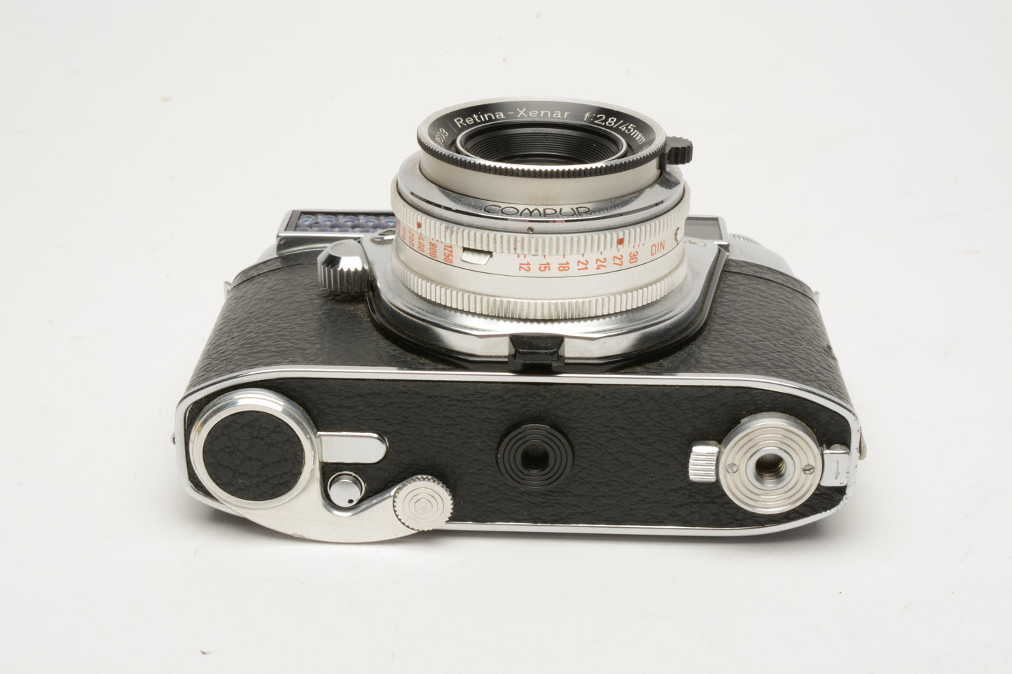 Kodak Retina III 35mm rangefinder w/Xenar 45mm f2.8, Tested, Great, Box