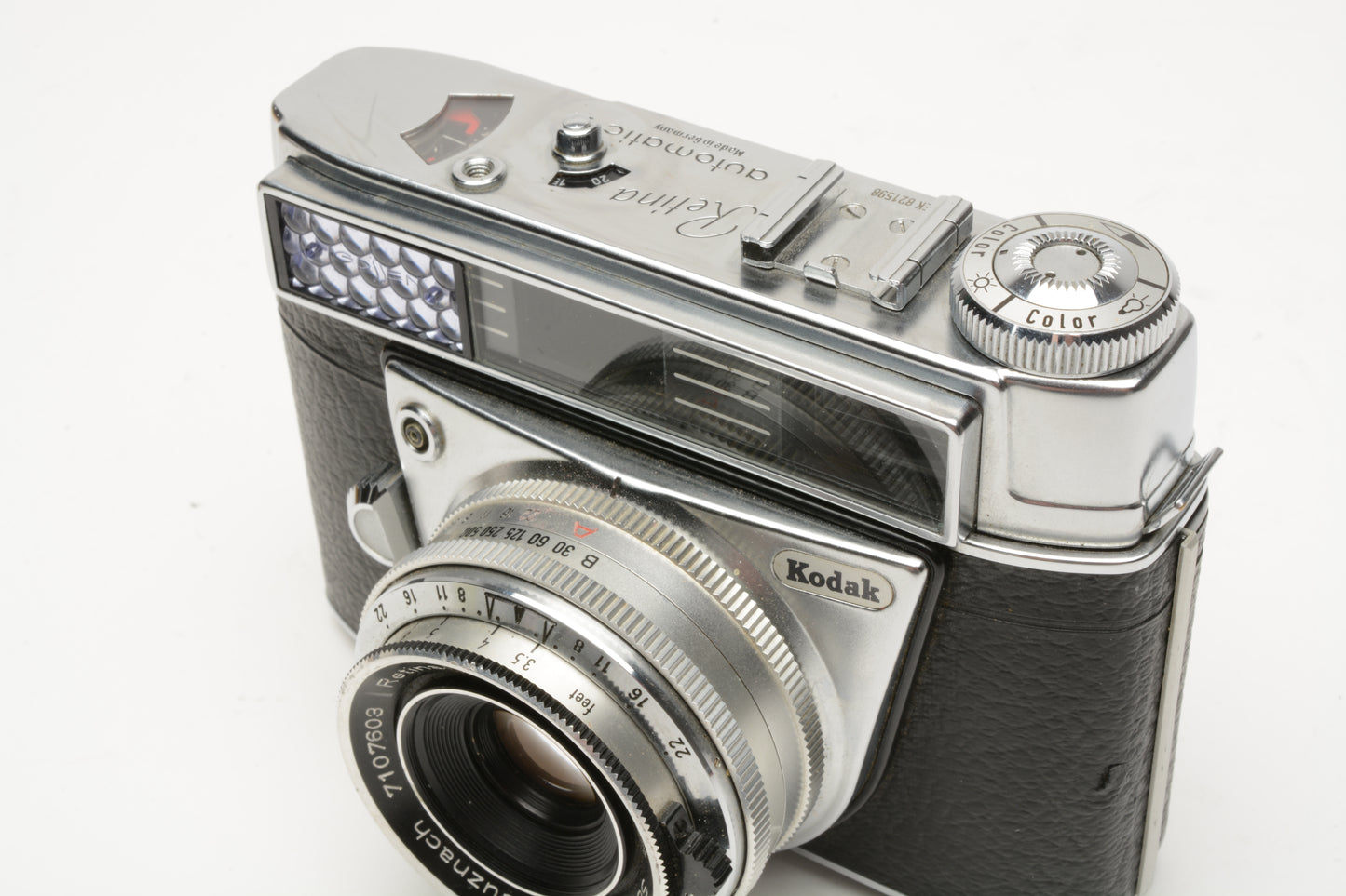 Kodak Retina III 35mm rangefinder w/Xenar 45mm f2.8, Tested, Great, Box