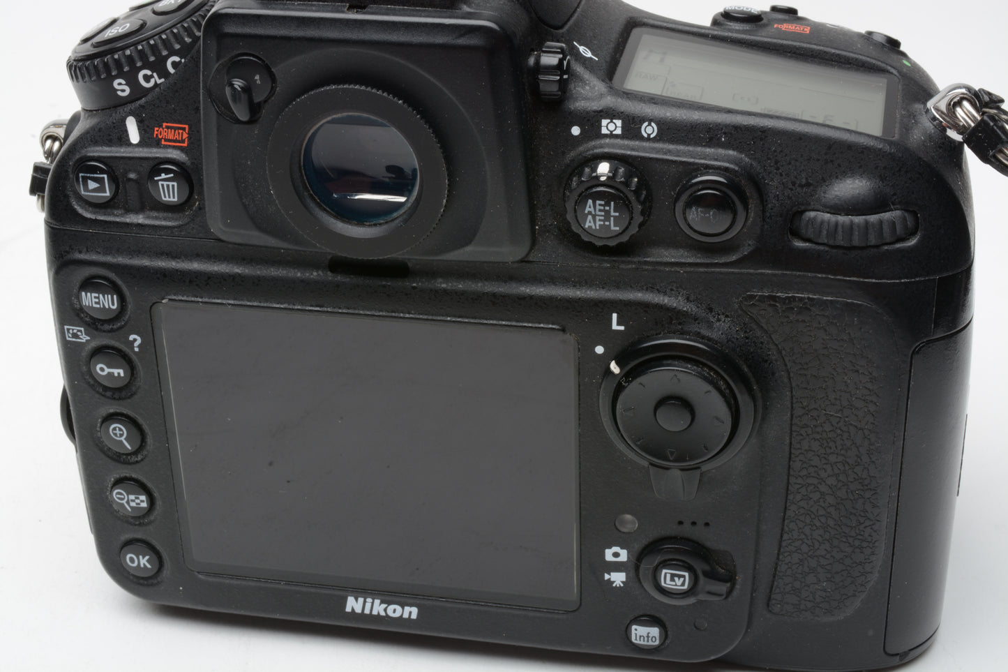 Nikon D800 DSLR body, USA version, batt+charger+strap 130K Acts