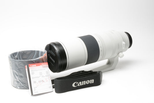 Canon RF 200-800mm f6.3-9 IS USM Lens, Mint, Boxed, USA Version