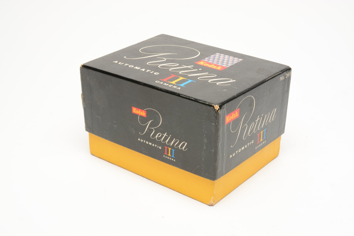 Kodak Retina III 35mm rangefinder w/Xenar 45mm f2.8, Tested, Great, Box