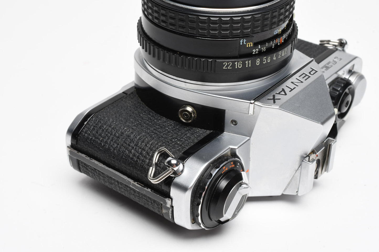 Pentax ME Super SLR w/ Pentax-M 50mm f2 Lens, Strap, New Seals, Nice!