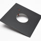 Beseler #8021 Lens Board w/Pilot Light 39mm Hole, Recessed