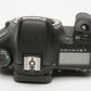 Canon EOS 7D 18MP DSLR body, batt+charger+strap, 39K acts, tested, great!