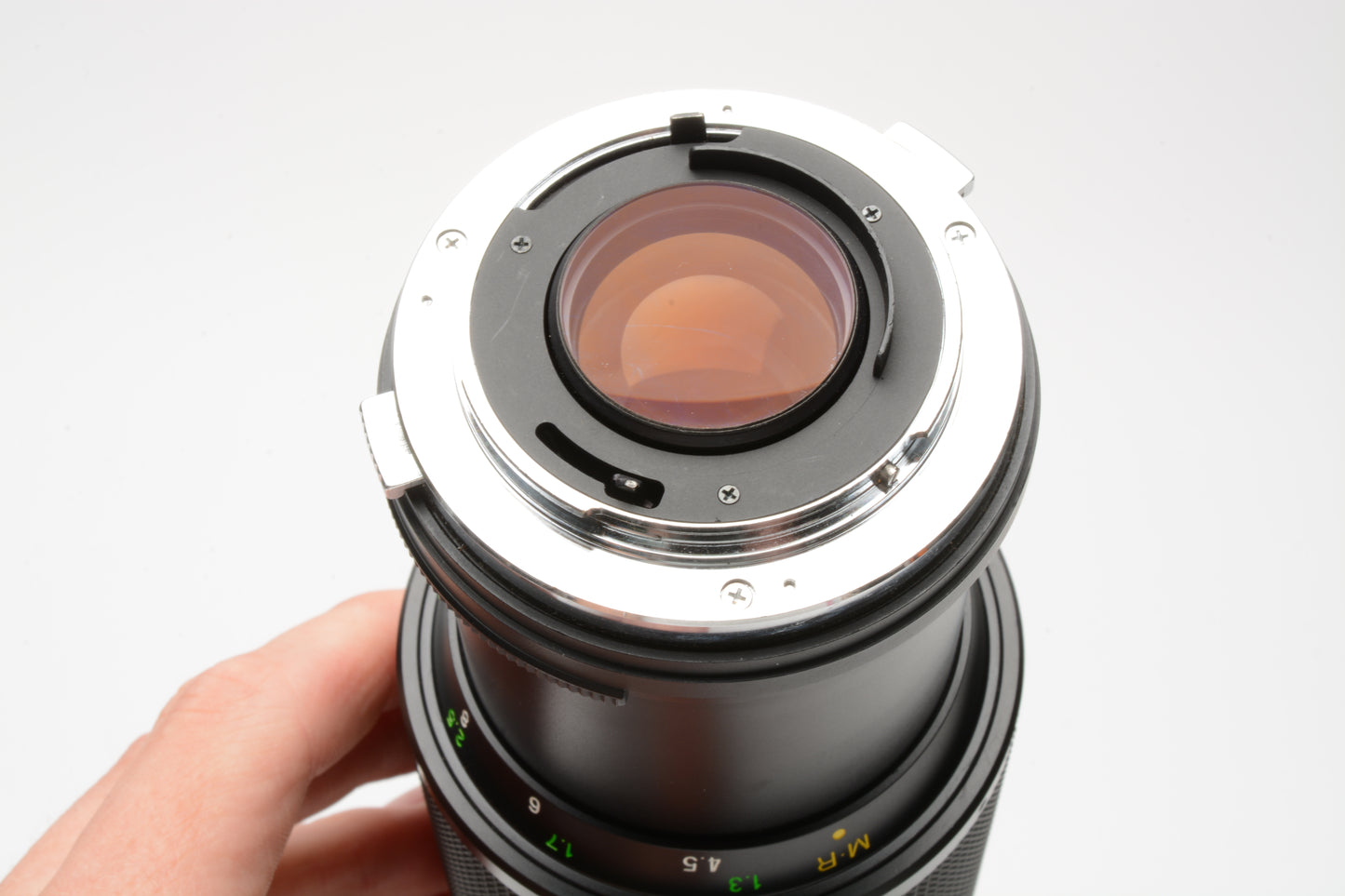 Vivitar 75-205mm f3.8 MC Macro zoom Olympus OM Mount, Caps, Good