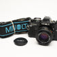 Minolta X700 35mm SLR w/50mm f1.7 lens, strap, cap, Sky, new seals, Great