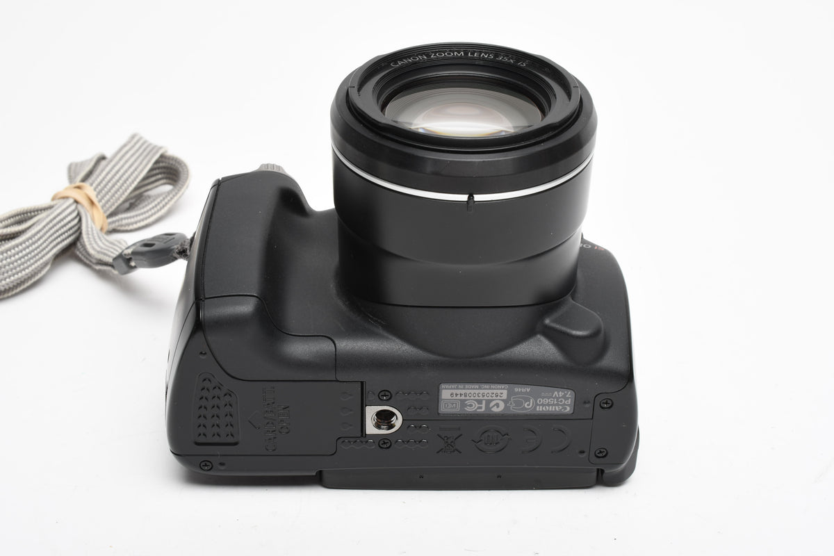 Canon PowerShot SX30 IS 14.1MP Digital Point&Shoot w/35x Zoom, Batt+Charger, Great!