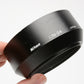 Nikon HN-24 Camera Lens Hood 62mm, Nice, metal hood, Genuine