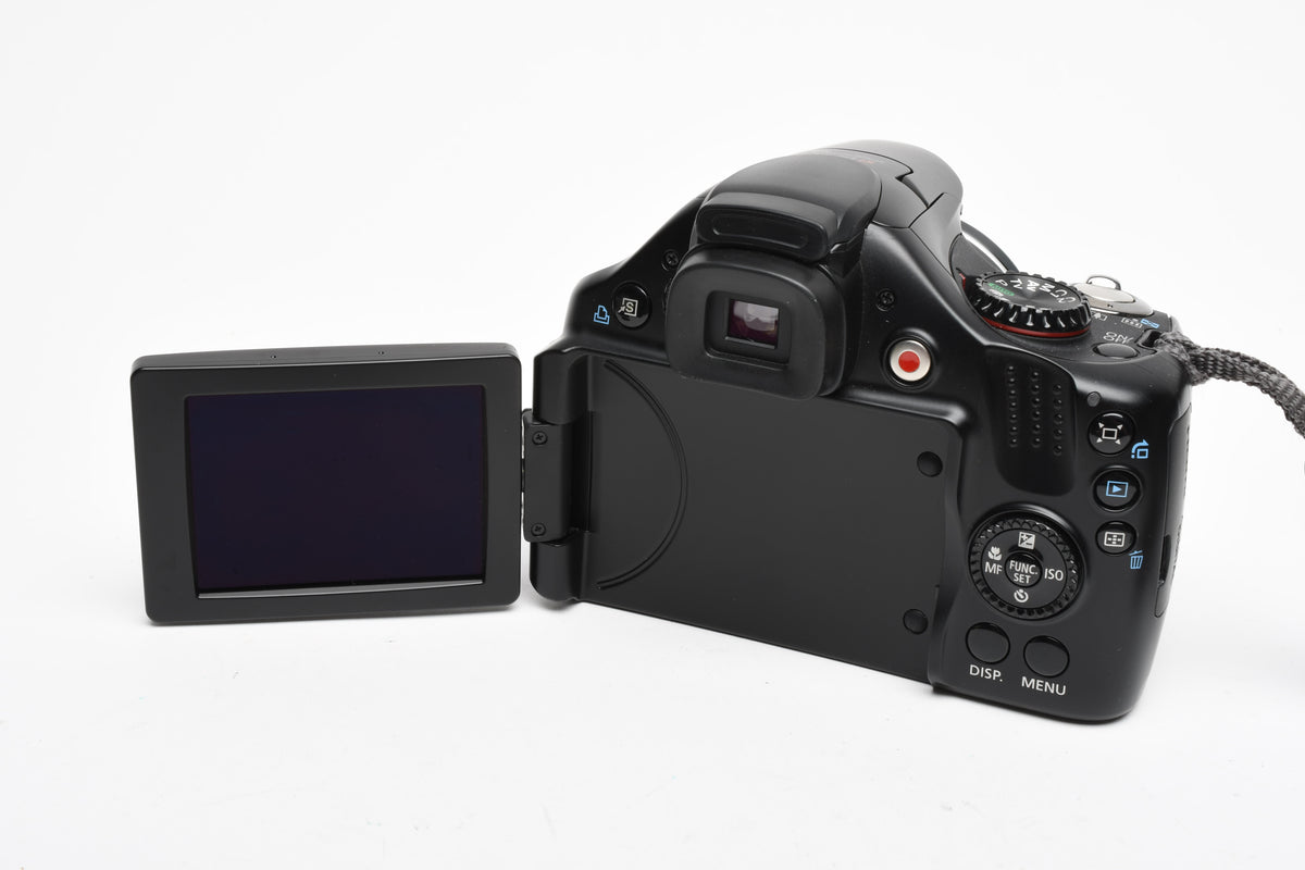 Canon PowerShot SX30 IS 14.1MP Digital Point&Shoot w/35x Zoom, Batt+Charger, Great!