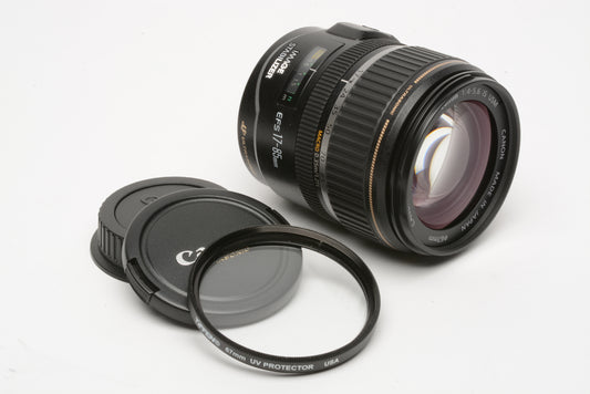 Canon EFS 17-85mm f4-5.6 IS USM Zoom Lens, Caps, UV filter, Nice & Clean