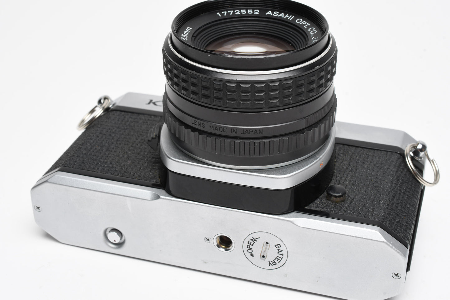 Pentax K1000 35mm SLR w/50mm f1.8 SMC Lens, Strap, New Seals, Nice!
