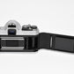 Pentax K1000 35mm SLR w/50mm f1.8 SMC Lens, Strap, New Seals, Nice!
