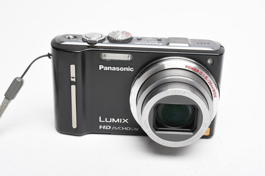 Panasonic Lumix DMC-ZS7 12.1MP Digital Point&Shoot, 2batts, charger, pouch, *Read