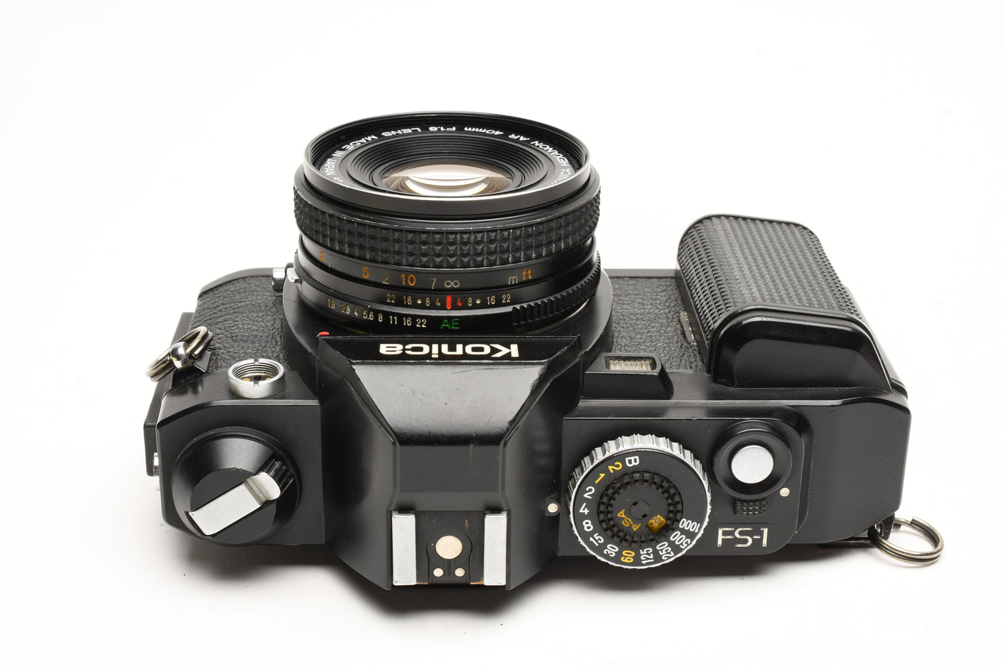 Konica FS-1 35mm SLR w/40mm f1.8 prime lens, Sky, new seals, Good!