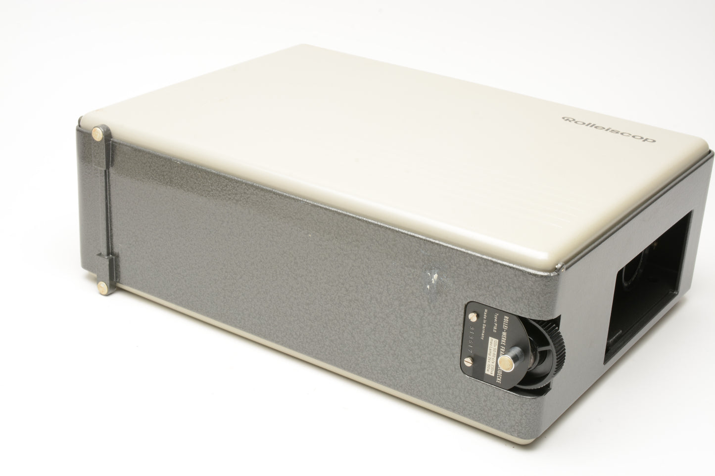 Rollei Rolleiscop 35mm Slide projector w/18X Trays, Very clean, sharp, tested, Great!