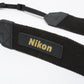 Nikon 2" black camera strap, nice & clean