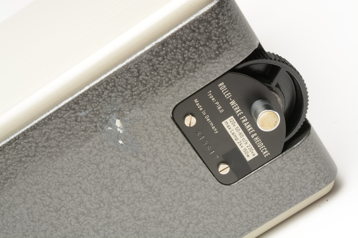 Rollei Rolleiscop 35mm Slide projector w/18X Trays, Very clean, sharp, tested, Great!