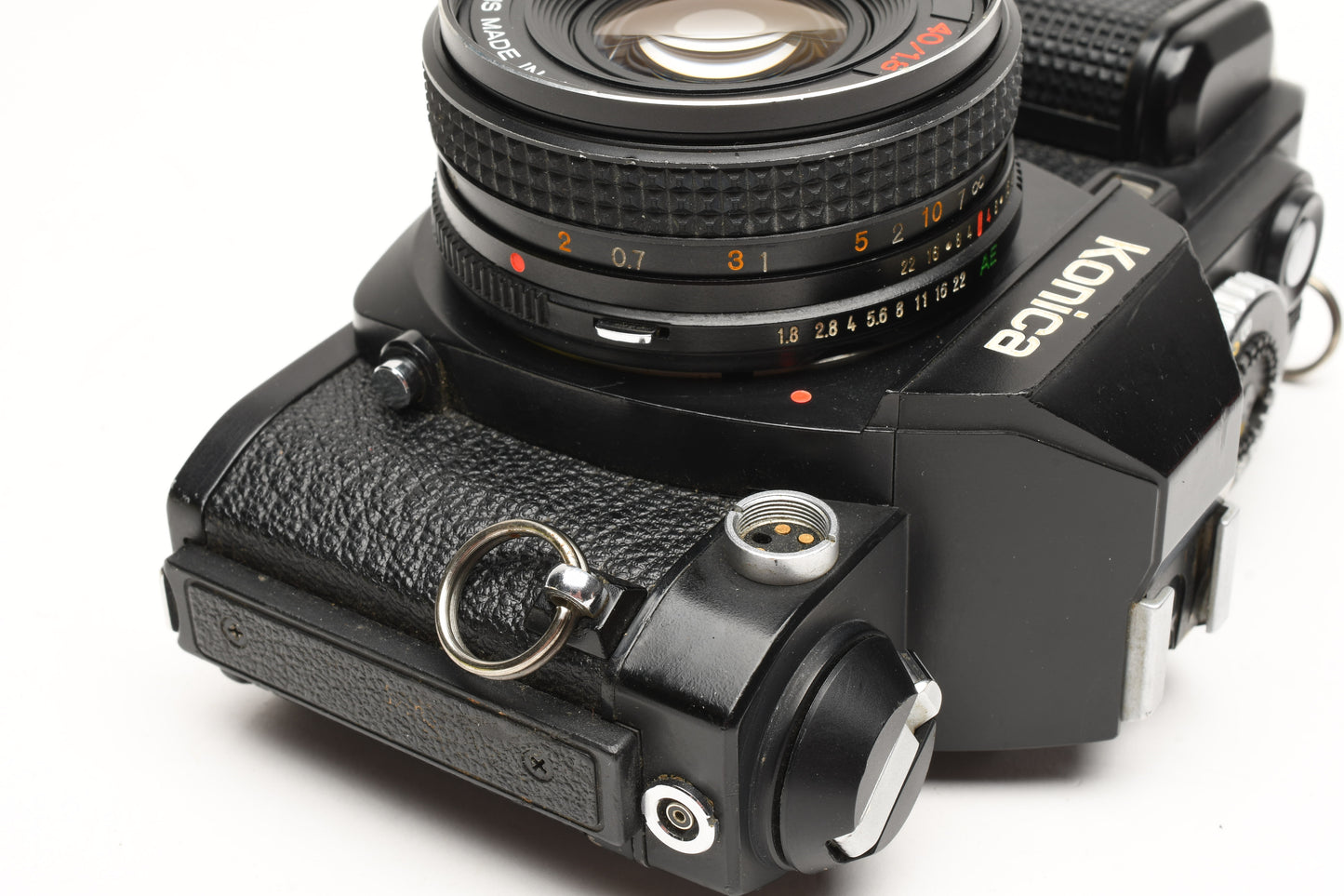 Konica FS-1 35mm SLR w/40mm f1.8 prime lens, Sky, new seals, Good!