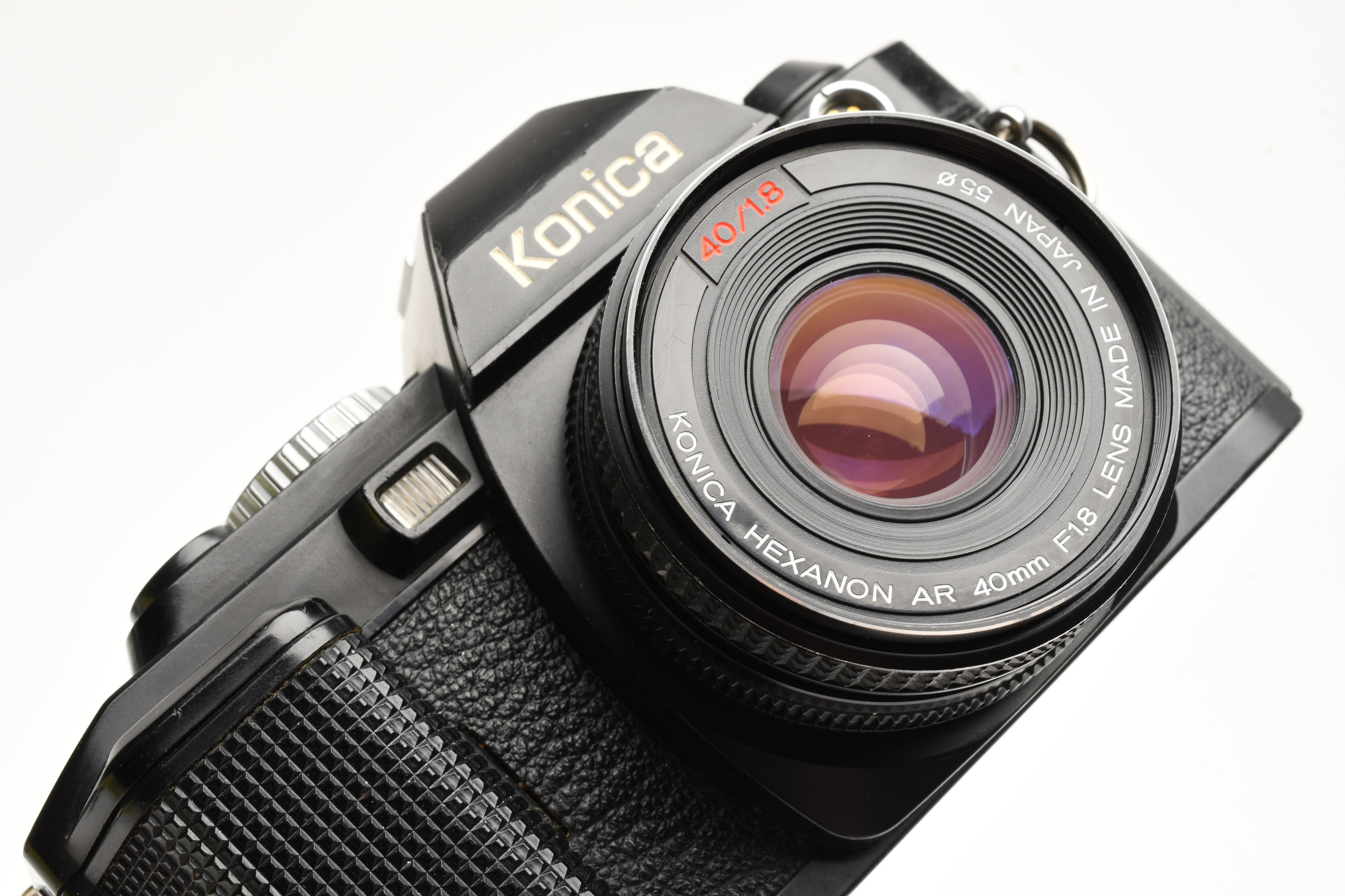 Konica FS-1 35mm SLR w/40mm f1.8 prime lens, Sky, new seals, Good