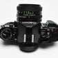 Canon A-1 35mm SLR w/ 50mm f1.8 FD Lens, Canvas Strap, New Seals, Great!