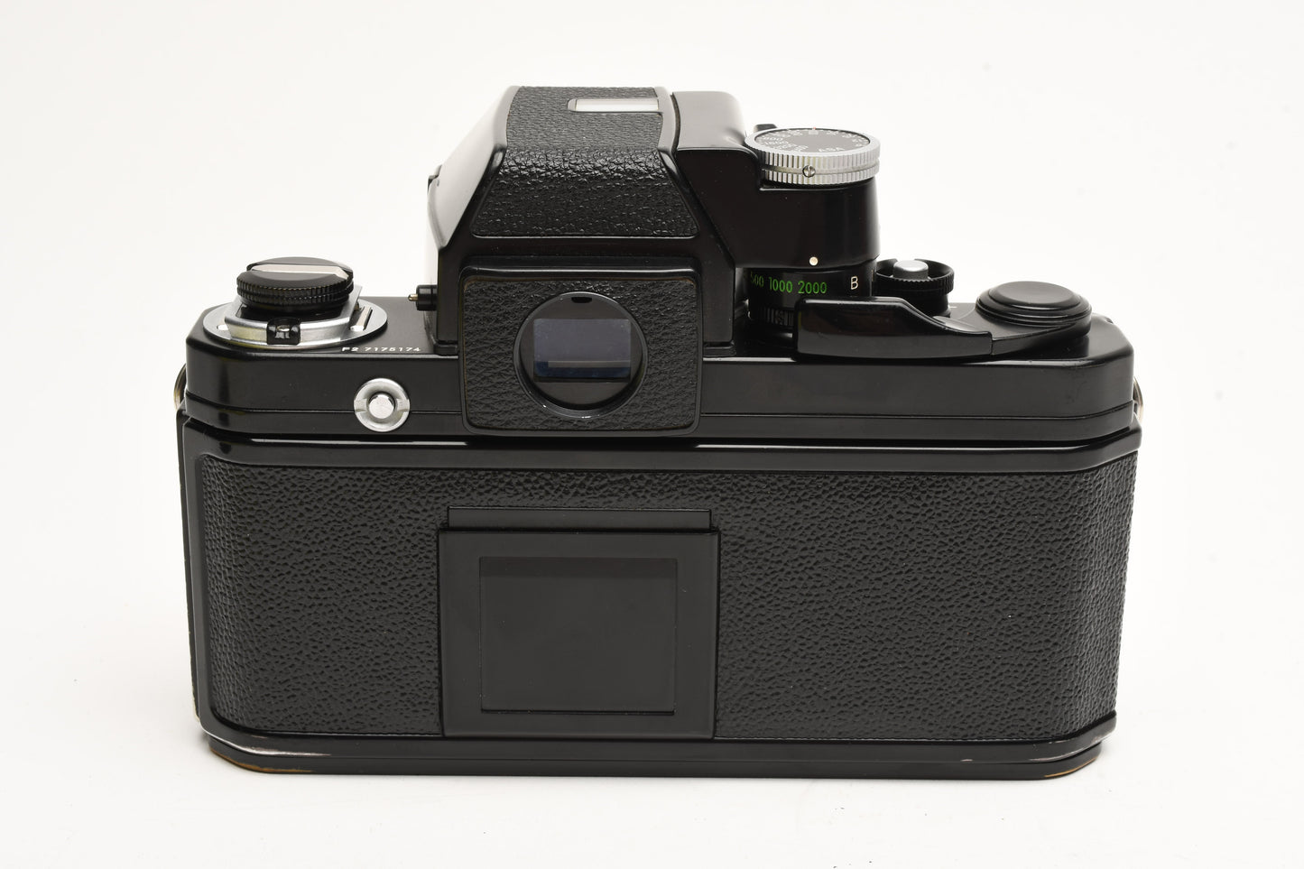 Nikon F2 Black 35mm SLR body w/DP-1 finder, very clean & accurate, Timeless