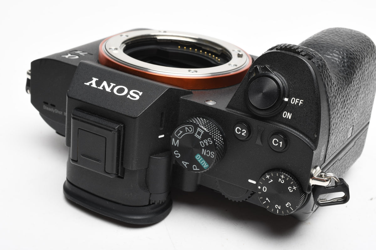 Sony A7 III Mirrorless Body, 34K Acts, w/Battery Grip, 2X batts, Great!