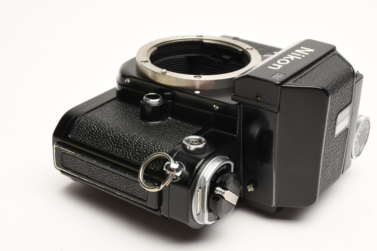 Nikon F2 Black 35mm SLR body w/DP-1 finder, very clean & accurate, Timeless