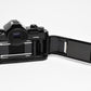 Canon A-1 35mm SLR w/ 50mm f1.8 FD Lens, Canvas Strap, New Seals, Great!