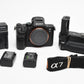Sony A7 III Mirrorless Body, 34K Acts, w/Battery Grip, 2X batts, Great!