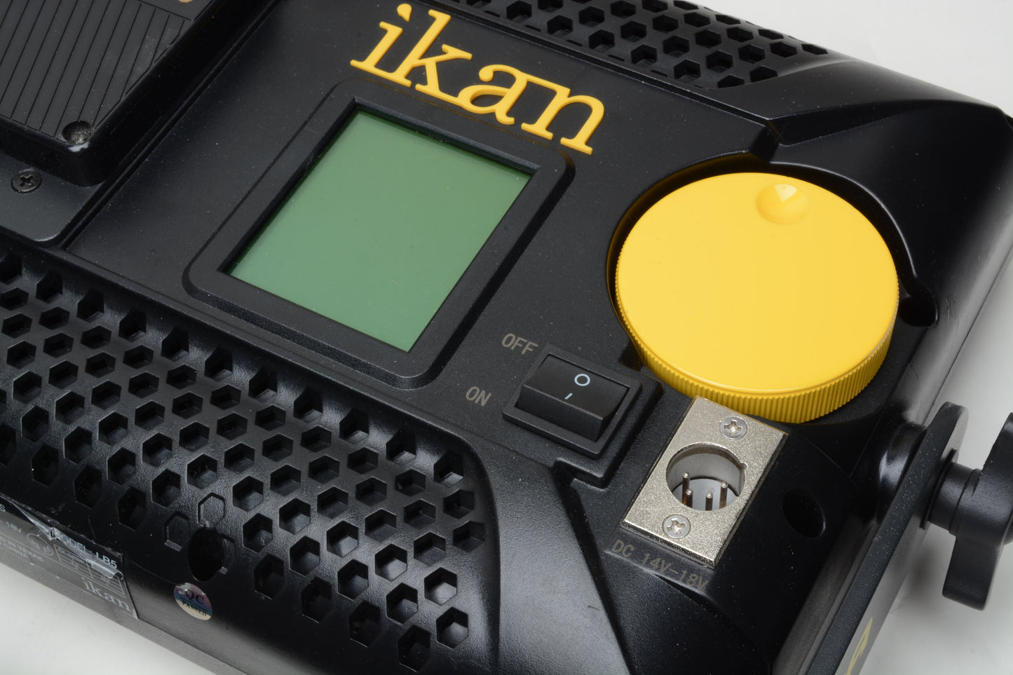 Ikan Lyra LB5 Bi-Color LED Light Panel, Barn doors, Power supply, Tested, Clean!