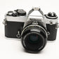 Nikon FE 35mm SLR w/50mm f/2, Strap, New Seals! Great! Very clean