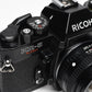 Richo KR-5 Super SLR w/Rikenon 50mm f/2 Lens, Strap, Case, New Seals!