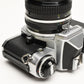 Nikon FE 35mm SLR w/50mm f/2, Strap, New Seals! Great! Very clean