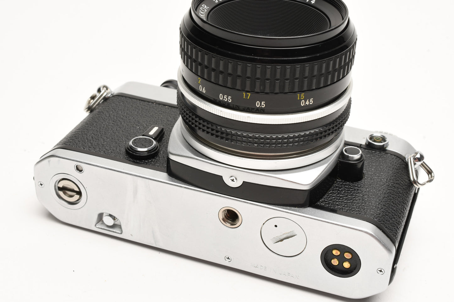 Nikon FE 35mm SLR w/50mm f/2, Strap, New Seals! Great! Very clean