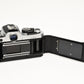 Nikon FE 35mm SLR w/50mm f/2, Strap, New Seals! Great! Very clean