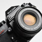 Richo KR-5 Super SLR w/Rikenon 50mm f/2 Lens, Strap, Case, New Seals!